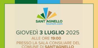 Sant’Agnello lancia il portale turistico istituzionale “Sant’Agnello Tourism”: presentazione ufficiale il 3 luglio in Sala Consiliare