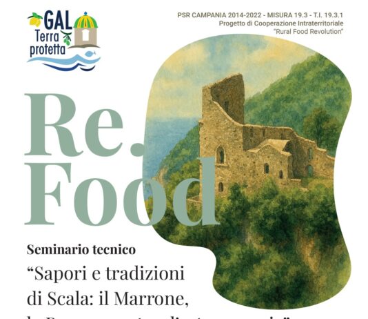 Il GAL Terra Protetta fa tappa a Scala: il progetto Re-Food nel borgo del castagno e dei sapori perduti