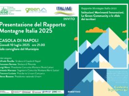 Uncem presenta il rapporto montagne Italia 2025 a Casola di Napoli il 10 Luglio