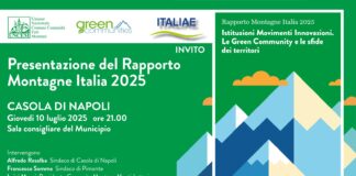 Uncem presenta il rapporto montagne Italia 2025 a Casola di Napoli il 10 Luglio
