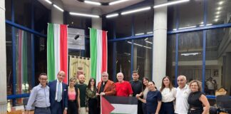 Il Comune di Striano a sostegno del riconoscimento dello Stato di Palestina