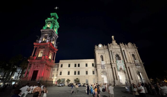 Pompei inaugurazioni luci campanile (28)