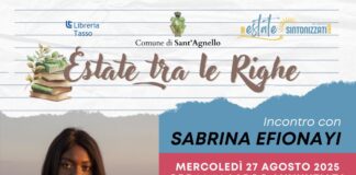 Sant'Agnello, l’incontro con la scrittrice Sabrina Efionayi