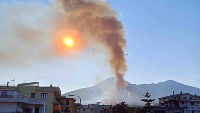 vesuvio in cenere
