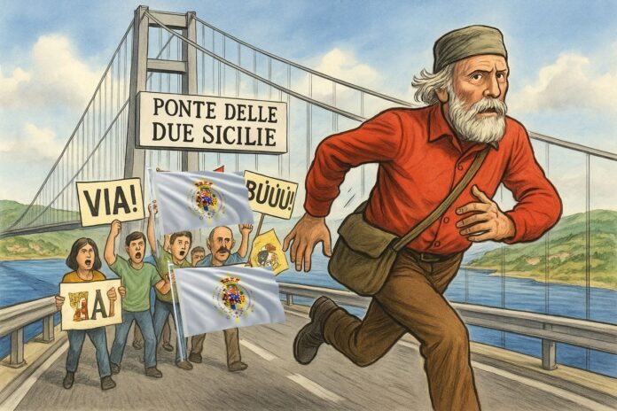 Il Ponte sullo Stretto dedicato a Garibaldi? No, grazie! Meglio il Ponte delle Due Sicilie