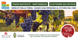 Sant’Agnello, torna il Mercato della Terra Slow Food: prodotti locali e biodiversità in piazza