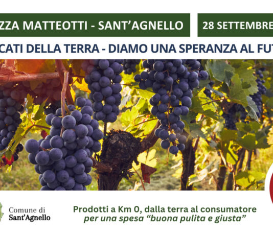 Sant’Agnello, torna il Mercato della Terra Slow Food: prodotti locali e biodiversità in piazza