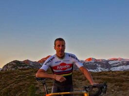 Giro Mediterraneo in Rosa, Maurizio Fondriest al via della prima tappa da Foiano di Val Fortore