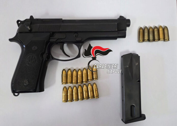 arresto torre del greco pistola 11.09.25 Torre del Greco: controlli straordinari dei Carabinieri, in manette un 26enne. Sequestrata pistola rubata