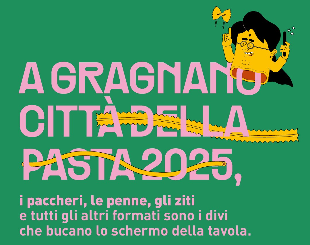 Gragnano Città della Pasta 2025: la regina della tavola torna protagonista tra gusto, cinema e tradizione