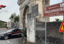 Poggiomarino: 26enne senza patente sperona la gazzella e tenta la fuga. Arrestato dai Carabinieri