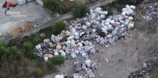 San Gennaro Vesuviano, sequestrata discarica abusiva: 400 tonnellate di rifiuti pericolosi
