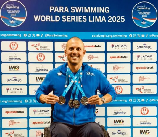 Para Swimming World Series di Lima, trionfo di Luca Da Prato: oro e tre argenti con due record italiani