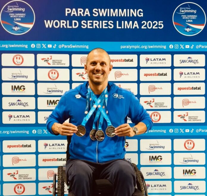 Para Swimming World Series di Lima, trionfo di Luca Da Prato: oro e tre argenti con due record italiani