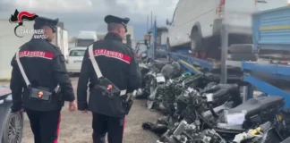 Giugliano in Campania e Casoria: scoperto il “concessionario” delle moto di lusso rubate a Roma e Napoli