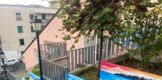 Torre del Greco, sopralluogo del sindaco Mennella nell’ex biblioteca della villa Ciaravolo