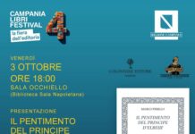 Marco Perillo presenta Il pentimento del Principe d’Elbeuf al Campania Libri Festival