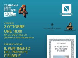 Marco Perillo presenta Il pentimento del Principe d’Elbeuf al Campania Libri Festival