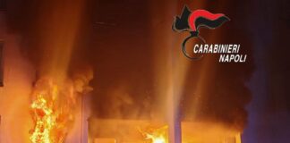 Nola, fiamme in un appartamento: condominio evacuato e una persona in ospedale