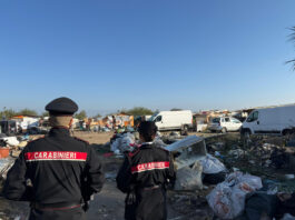 Giugliano in Campania: controlli nel campo nomadi “Carrafiello”, 13 persone denunciate