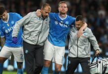 De Bruyne, doccia fredda per il Napoli: il capitano del Belgio dovrà operarsi e non rientrerà prima di Febbraio