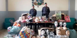 Operazione Halloween: sequestrati 100mila prodotti tra Castellammare e Poggiomarino