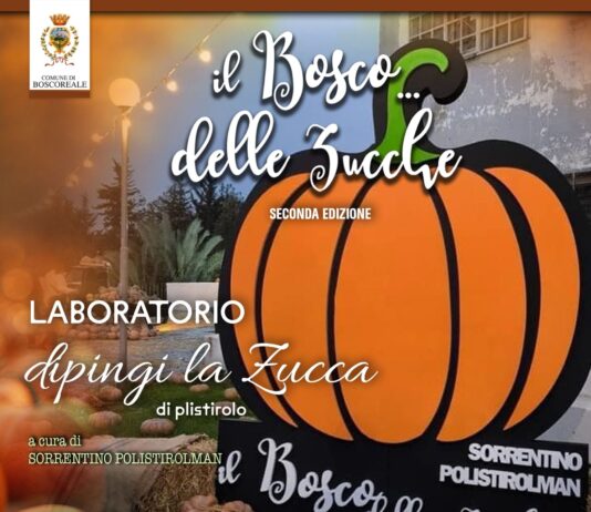 Boscoreale, torna “Il Bosco… delle Zucche”: tre giorni di festa e divertimento al Parco Pubblico