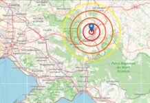 Forte terremoto scuote l’avellinese: magnitudo 4.0, epicentro Montefredane