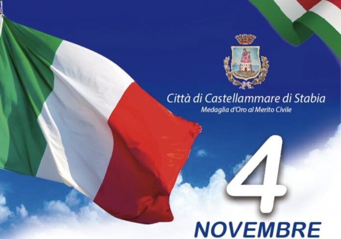Castellammare, il programma del 4 novembre per la Giornata dell’Unità Nazionale e delle Forze Armate