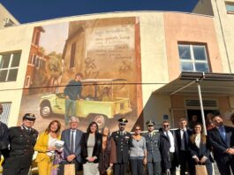 Sant’Antonio Abate ricorda Giancarlo Siani: inaugurato un murale dedicato al giornalista ucciso dalla camorra