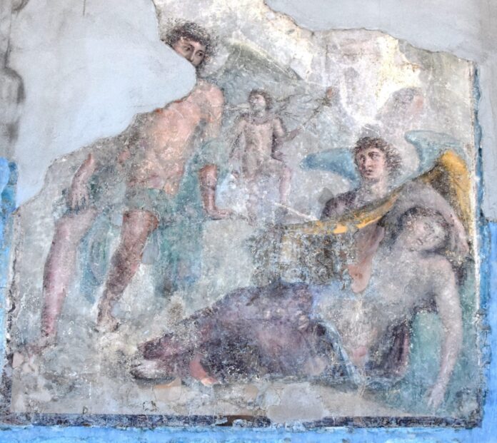 Pompei, Seneca tragico nel triclinio di Villa Arianna: una nuova lettura degli affreschi di Stabia