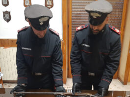 Agerola, armi in casa: i Carabinieri arrestano un 64enne