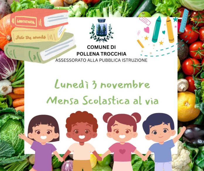Pollena Trocchia: al via la refezione scolastica dal 3 novembre Pollena Trocchia: al via la refezione scolastica dal 3 novembre