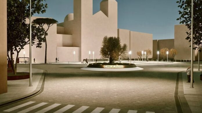Portici, Piazza San Ciro cambia volto: nuova pavimentazione in pietra lavica, più spazio ai pedoni e un parco urbano accanto al Santuario