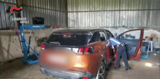 Operazione “Demolizione”: 20 indagati per riciclaggio e ricettazione di veicoli rubati tra Napoli, Salerno e Benevento