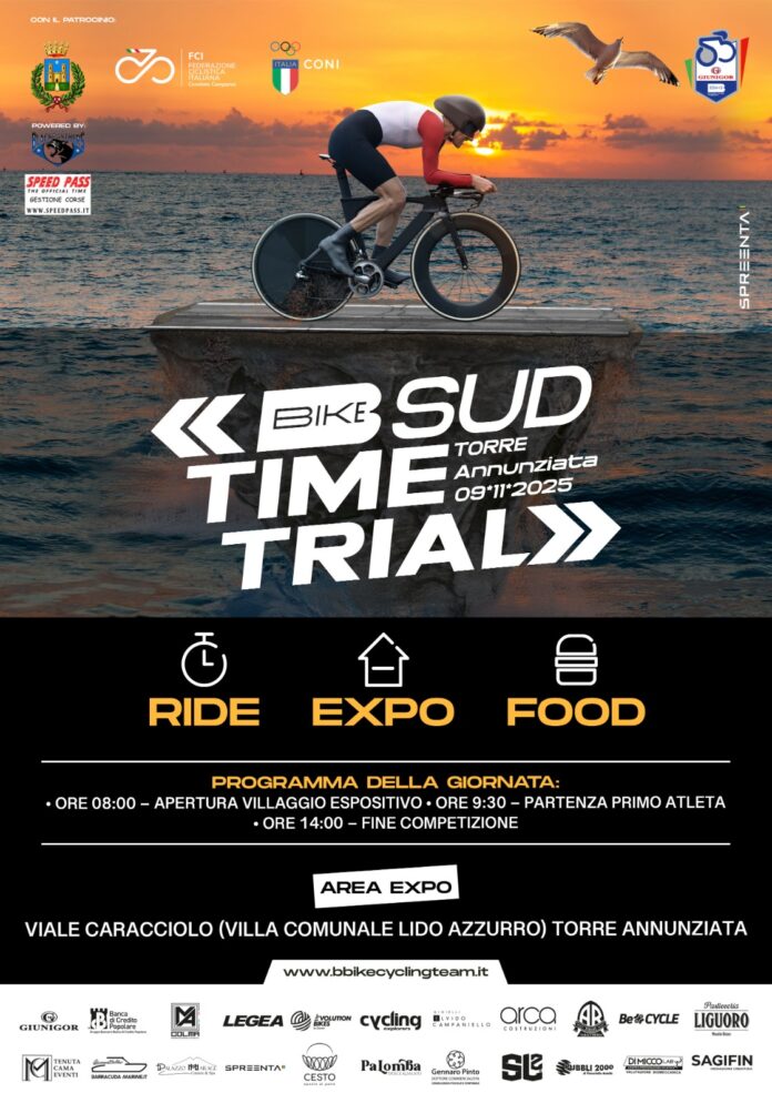 Torre Annunziata accoglie la “Sud Time Trial”