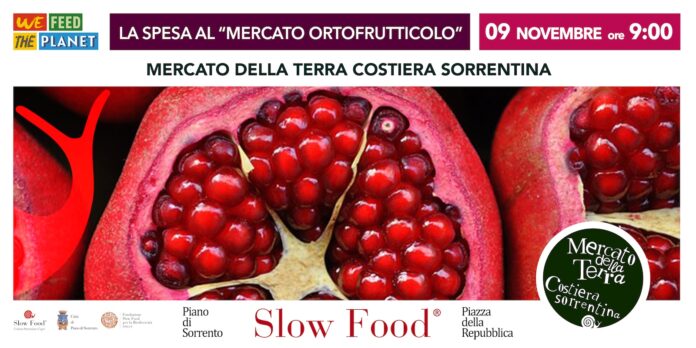 Piano di Sorrento: protagonista il melograno nel Laboratorio del Gusto di Slow Food