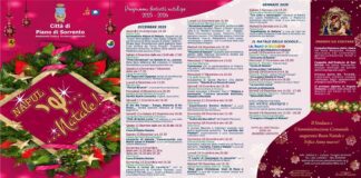 Piano di Sorrento, presentato il programma degli eventi natalizi: venerdì l’accensione dell’Albero di Natale in Piazza Cota