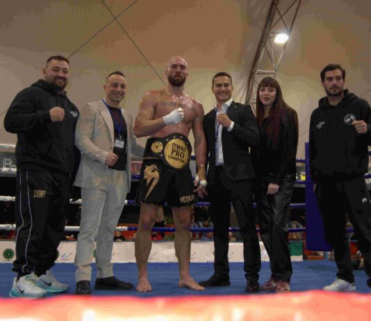 Kickboxing, Lorenzo Panaro conquista la cintura ITMAO K1 Pro International