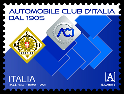 Poste Italiane celebra l’Automobile Club d’Italia con un francobollo speciale Poste Italiane celebra l’Automobile Club d’Italia con un francobollo speciale