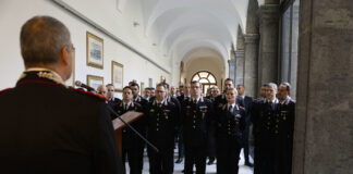 Napoli, visita istituzionale al Comando Provinciale: encomi ai Carabinieri distintisi in operazioni di servizio