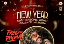 Sant’Antonio Abate, Capodanno in piazza con Fred De Palma