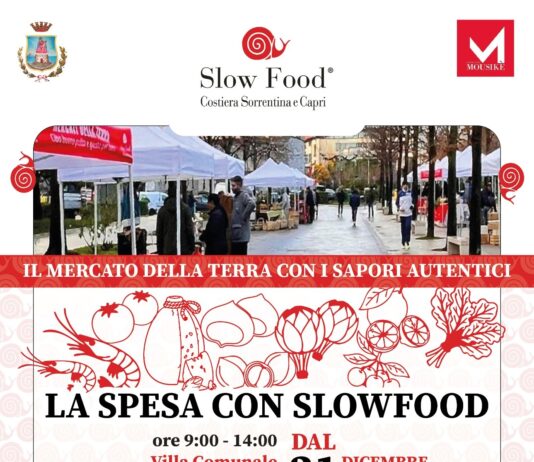 Weekend di Natale con Slow Food tra Piano di Sorrento e Castellammare di Stabia: convivialità, solidarietà e prodotti a chilometro zero