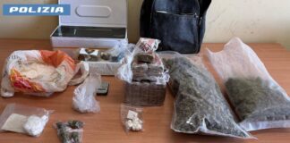 Acerra: sorpresi con oltre 180 grammi di droga in auto e in casa. Arrestati un 34enne e una 32enne