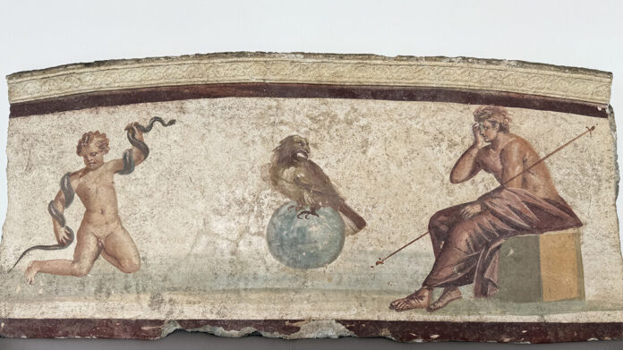 Pompei, torna a casa l’Ercole trafugato: recuperato l’affresco rubato dalla Villa di Civita Giuliana