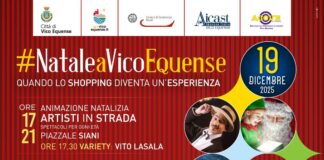 Natale a Vico Equense, quando lo shopping diventa esperienza: il 19 dicembre grande festa nelle strade della città