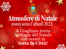 Giugliano, Natale tra spettacoli e musica: domani lo show di Ciro Ceruti, venerdì Ebbanesis e NCCP
