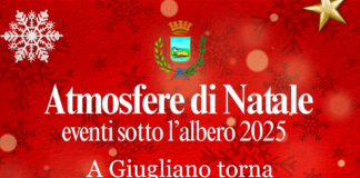 Giugliano, Natale tra spettacoli e musica: domani lo show di Ciro Ceruti, venerdì Ebbanesis e NCCP
