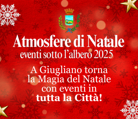 Giugliano, Natale tra spettacoli e musica: domani lo show di Ciro Ceruti, venerdì Ebbanesis e NCCP