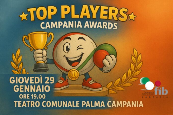 Top Players Campania Awards 2025: Palma Campania celebra le eccellenze delle bocce campane